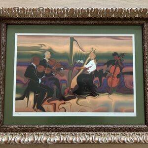 Framed Art Print ‘String Selection’ by Steve Bloom